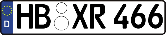 HB-XR466