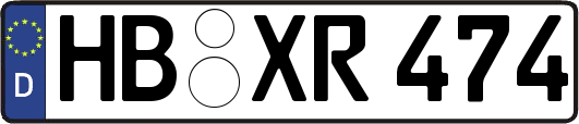 HB-XR474