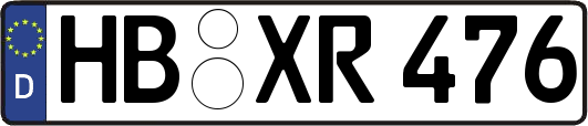 HB-XR476