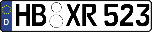HB-XR523