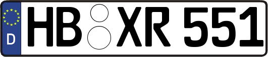 HB-XR551