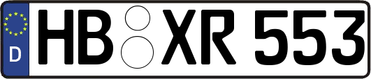 HB-XR553