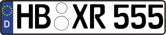 HB-XR555