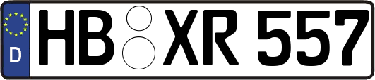 HB-XR557