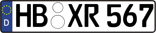 HB-XR567