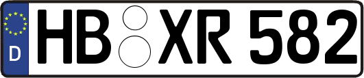 HB-XR582