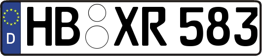 HB-XR583