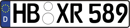 HB-XR589