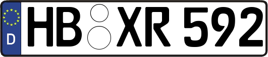 HB-XR592