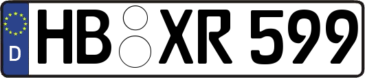 HB-XR599