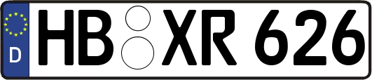 HB-XR626