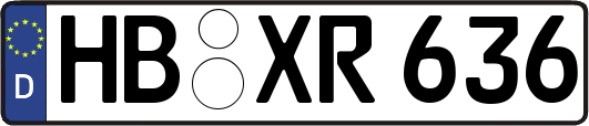 HB-XR636
