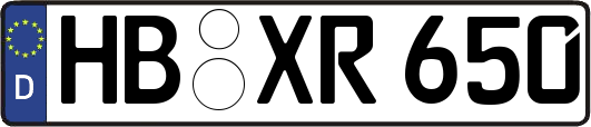 HB-XR650
