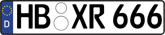 HB-XR666