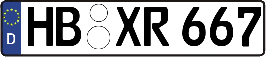 HB-XR667