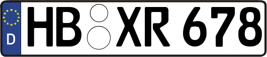 HB-XR678