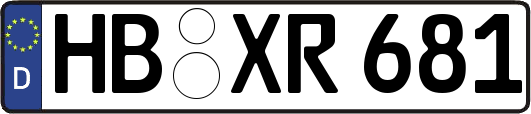HB-XR681