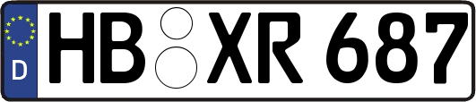 HB-XR687