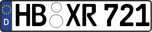 HB-XR721