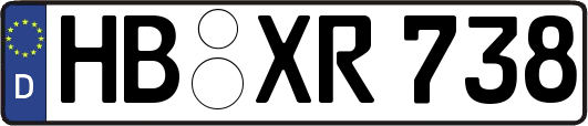 HB-XR738