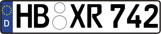 HB-XR742