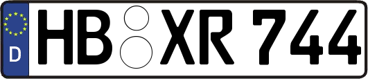 HB-XR744