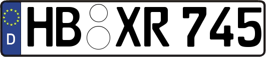 HB-XR745