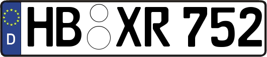 HB-XR752