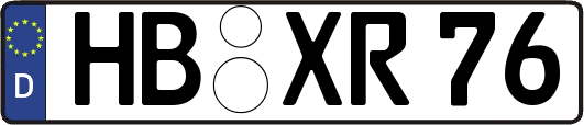 HB-XR76