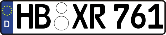 HB-XR761