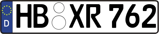 HB-XR762
