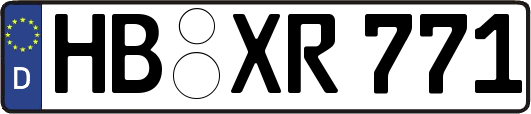 HB-XR771