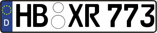 HB-XR773