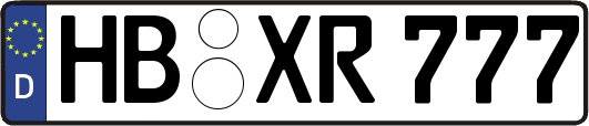 HB-XR777