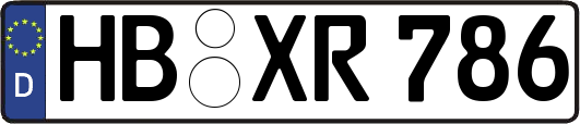 HB-XR786