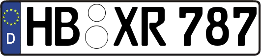 HB-XR787