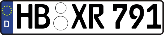 HB-XR791