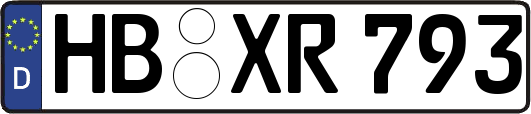 HB-XR793