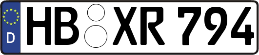 HB-XR794