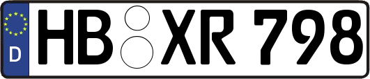 HB-XR798