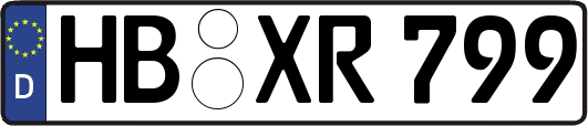 HB-XR799