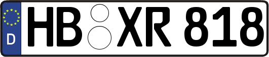 HB-XR818