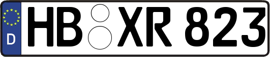 HB-XR823