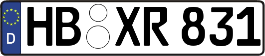 HB-XR831