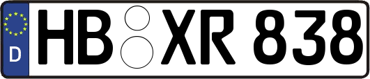 HB-XR838