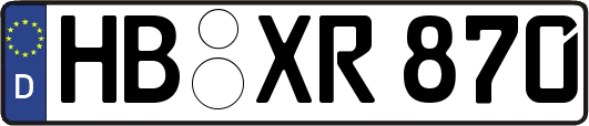 HB-XR870
