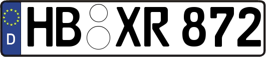 HB-XR872