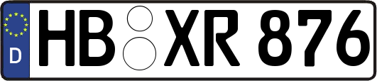 HB-XR876
