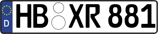 HB-XR881