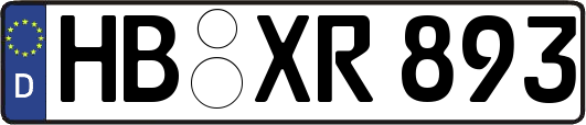 HB-XR893